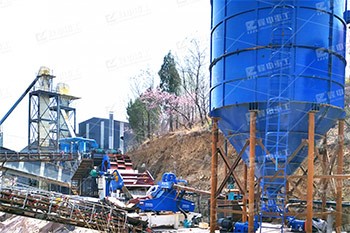 3377体育承建登封时产150吨环保洗砂线顺利投产