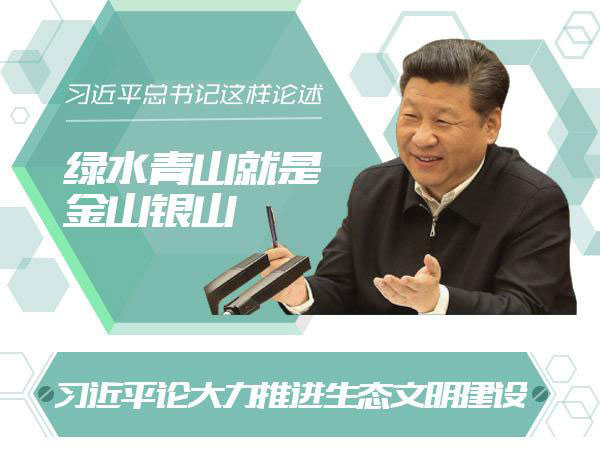 绿水青山就是金山银山