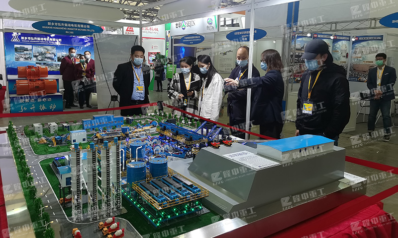3377体育砂石生产线模拟沙盘吸引了众多参展客商